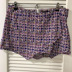 Patterned Skort